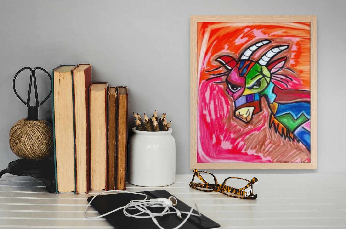 Viktor Bevanda Prints and canvas Crazy Goat- available in more sizes