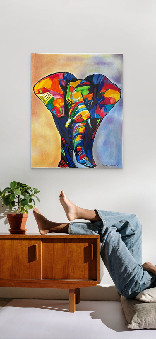 Viktor Bevanda Prints and canvas -Elephant - available in more sizes