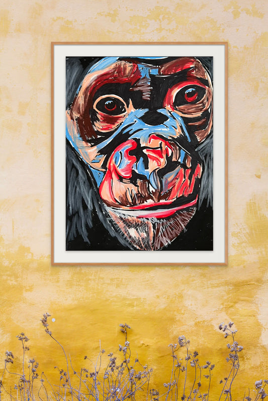 Monkey Viktor Bevanda Prints and canvas - available in more sizes