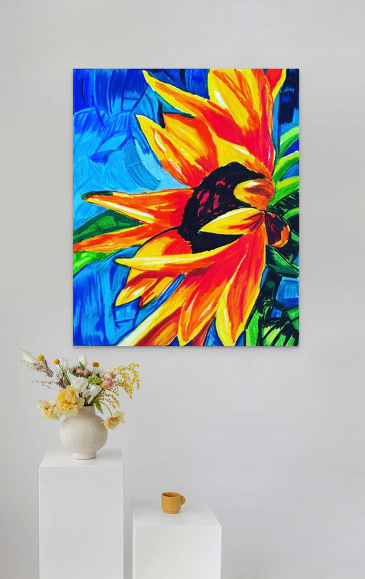 Viktor Bevanda original art: Sunflower