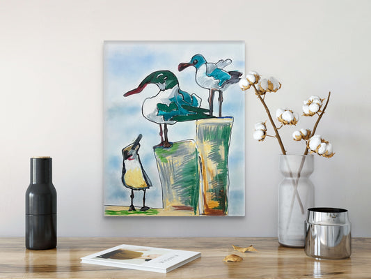 The Seagull  Viktor Bevanda Prints and canvas - available in more sizes